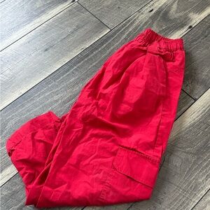 Zara Kids Red Casual Bottoms with Pockets Size 7